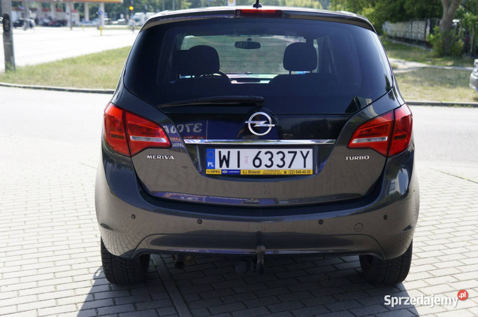 Opel Meriva pierwszy właściciel LPG fabryczne benzyna+LPG mazowieckie Warszawa