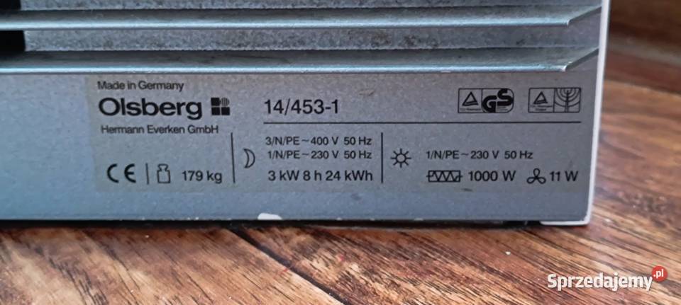 Piec akumulacyjny dynamiczny Olsberg 31 kW śląskie Siemianowice Śląskie