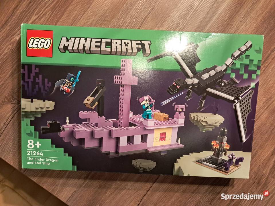 klocki lego 21264 z serii minecraft kompletne świętokrzyskie Sandomierz
