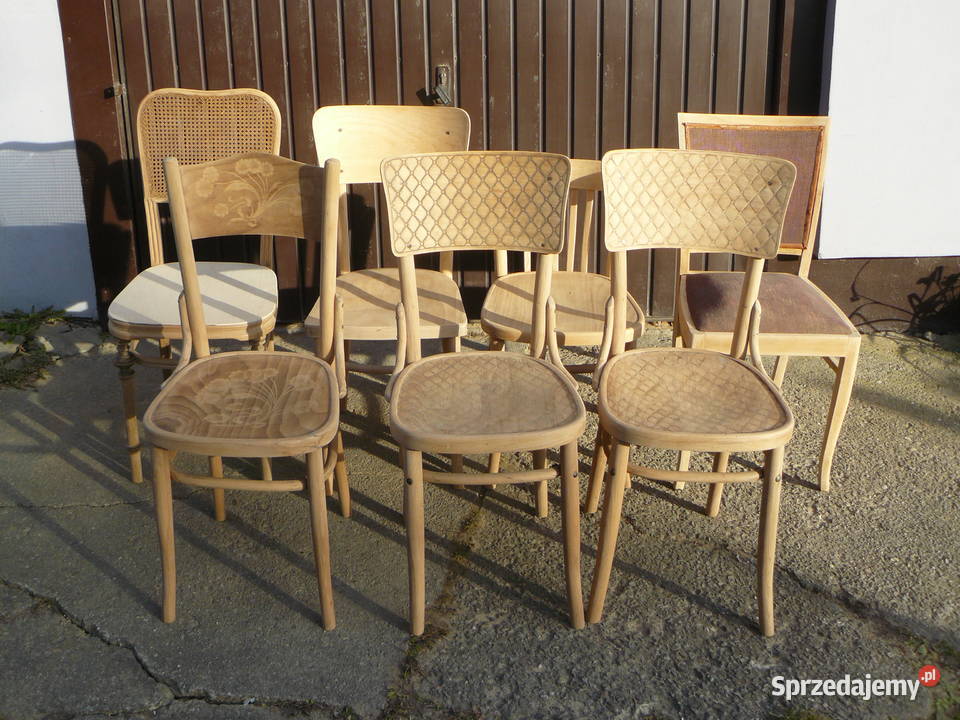 Stare krzesła gięte małopolskie Nowy Sącz