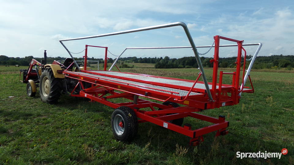 PRZYCZEPA DO ZBIORU OWOCÓW PLATFORMA SADOWNICZA Łowicz