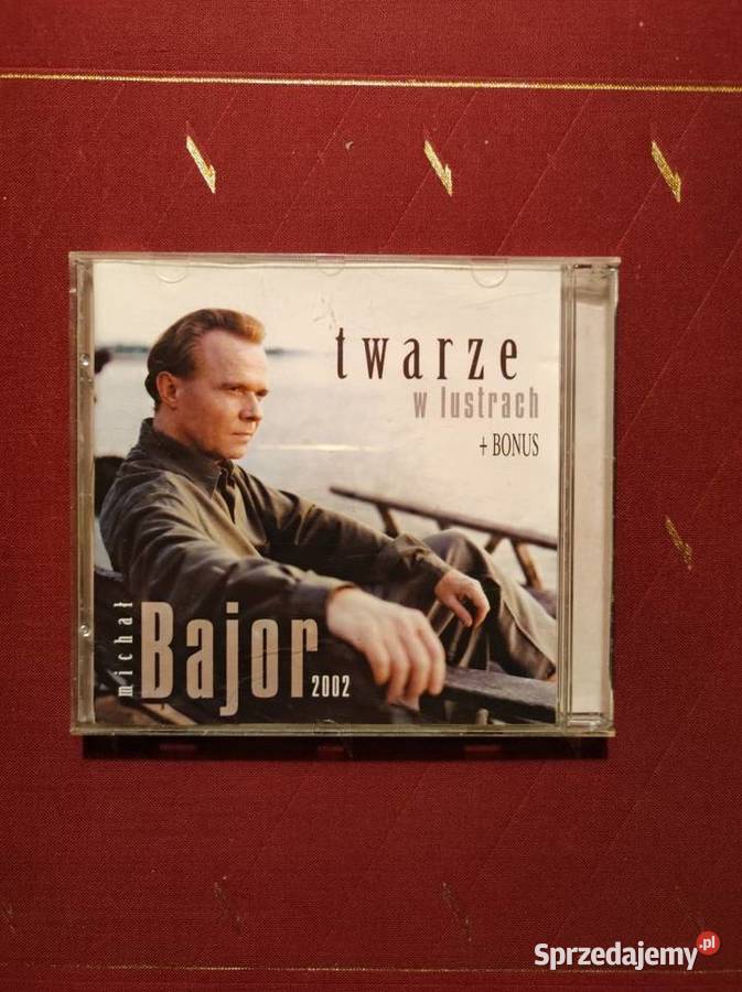 Płyta CD Twarze w lustrach Michał Bajor 2002 poezja śpiewana świętokrzyskie Kielce