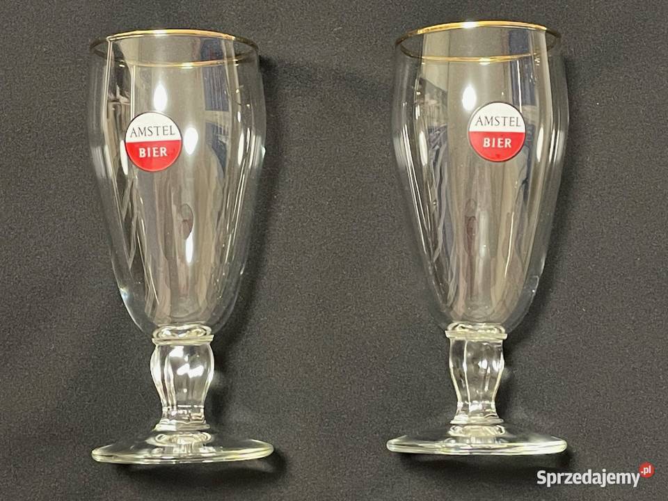 Stare pokale pokal szklanka AMSTEL unikalne Antyki, Sztuka, Kolekcje Kołobrzeg sprzedam