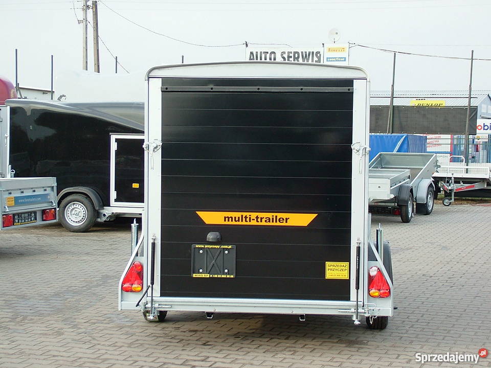 Przyczepa zabudowana poliestrowa Multi Trailer 2 mazowieckie Warszawa