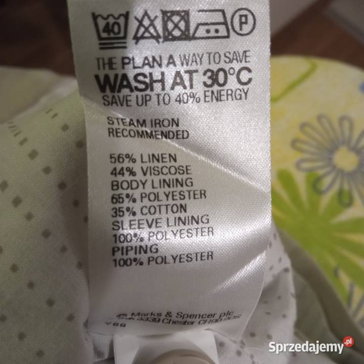Marks Spencer lniany żakiet damski r 38 nowy zachodniopomorskie sprzedam