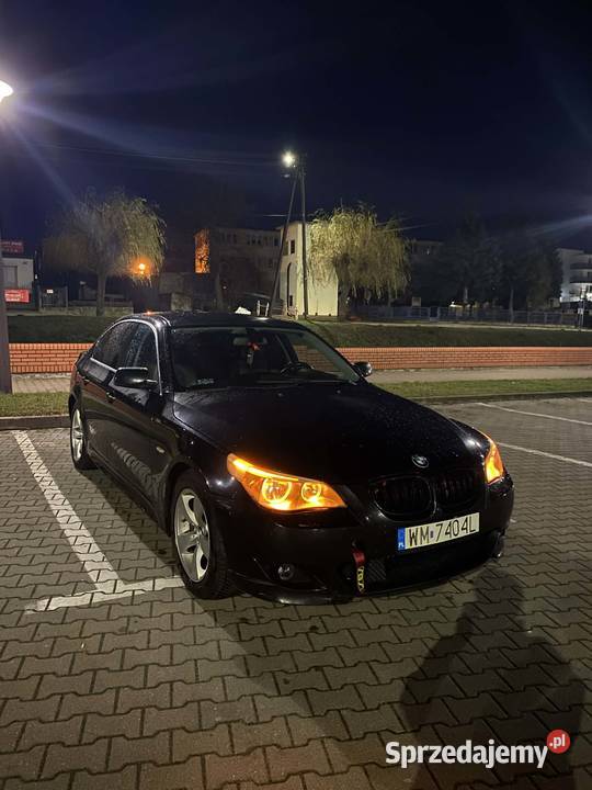 BMW Seria 5 BMW E60 523i 177 Zew Mpakiet Benzyna mazowieckie Pacyna