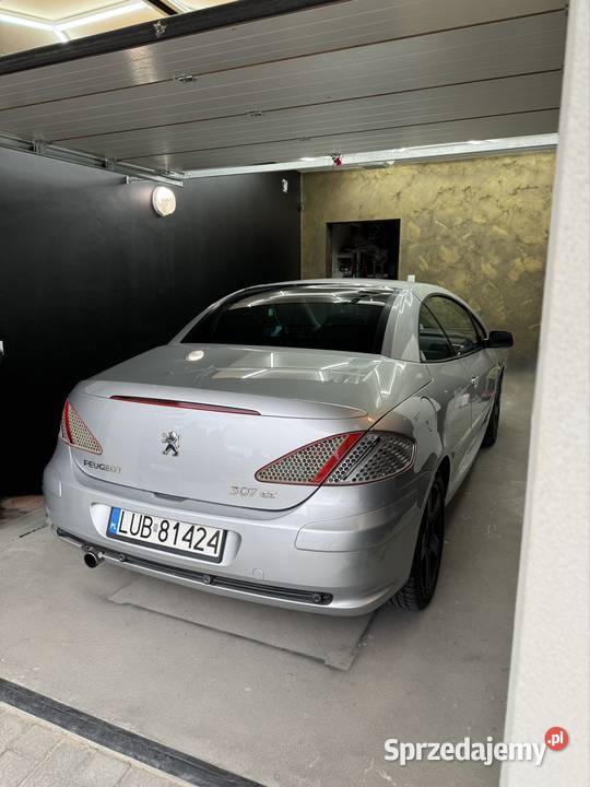 Peugeot 307cc 20b 177 2005r Kabriolet Czujniki 205000km Krępiec sprzedam