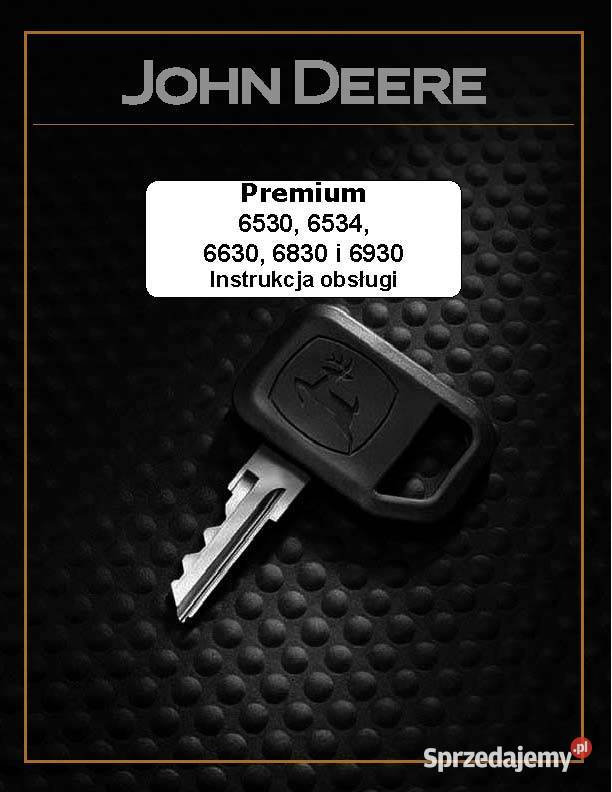 JD 1068 1072 1075 John Deere Instrukcja katalog Pozostałe wielkopolskie