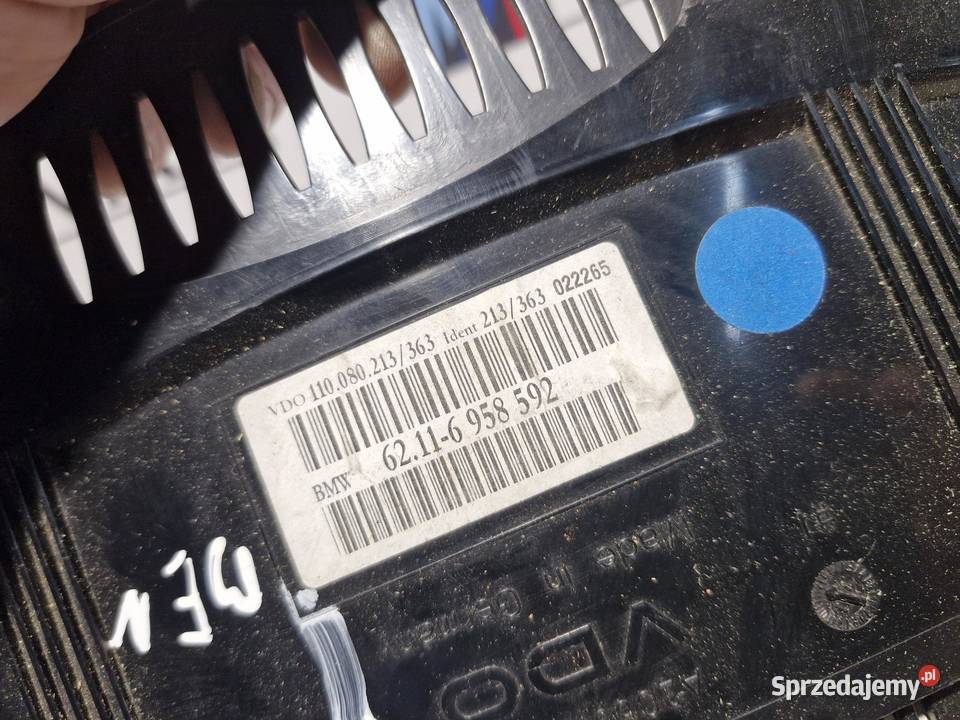 BMW E60 E61 LICZNIK ZEGARY EUROPA ORYGINAŁ