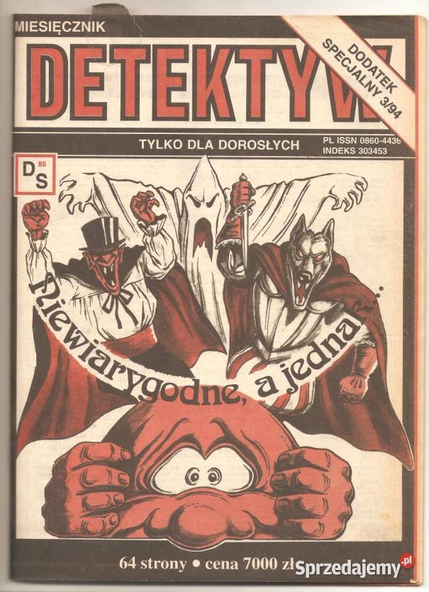 CZASOPISMA PRASA DETEKTYW 19921996 WYPRZEDAŻ Czasopisma
