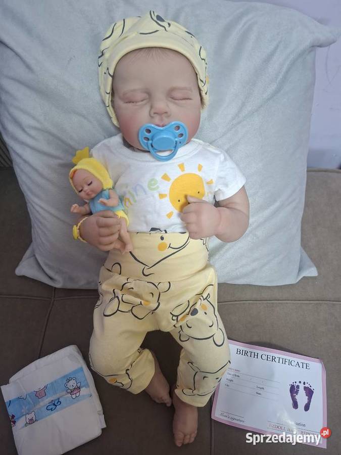 Lalka Reborn śpiący maluszek Kalisz