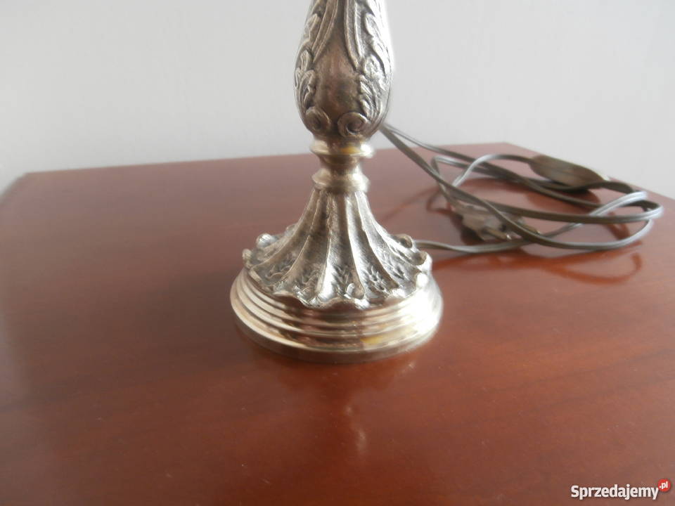 Lampka nocna mosiężna Wrocław