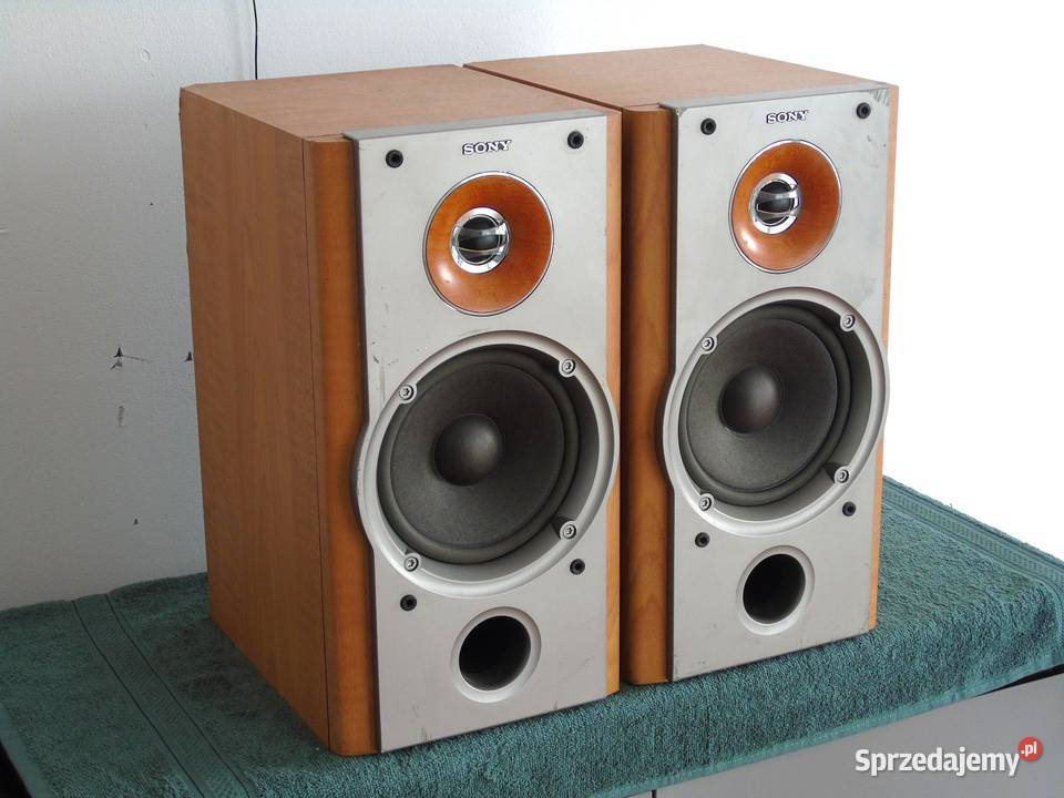 Japońskie kolumny stereo Sony sprawne DOSTAWA