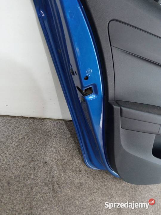 DRZWI LEWE TYŁ HB NIEBIESKIE Skoda Fabia III