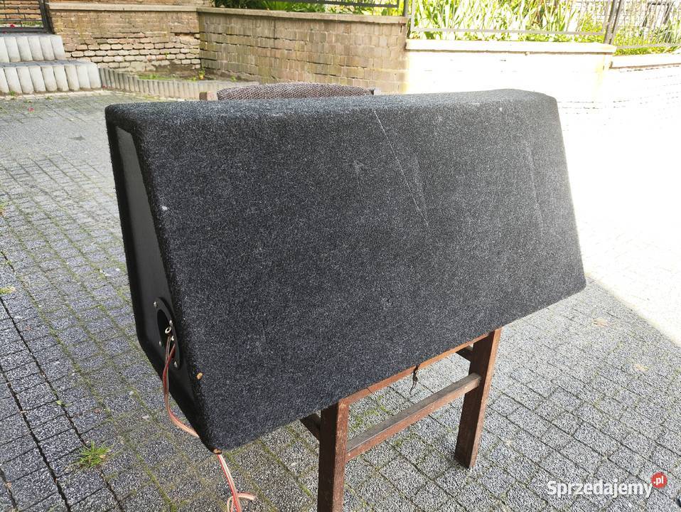 Skrzynia bassowa basowa tuba subwoofer dual 2x Niegowonice