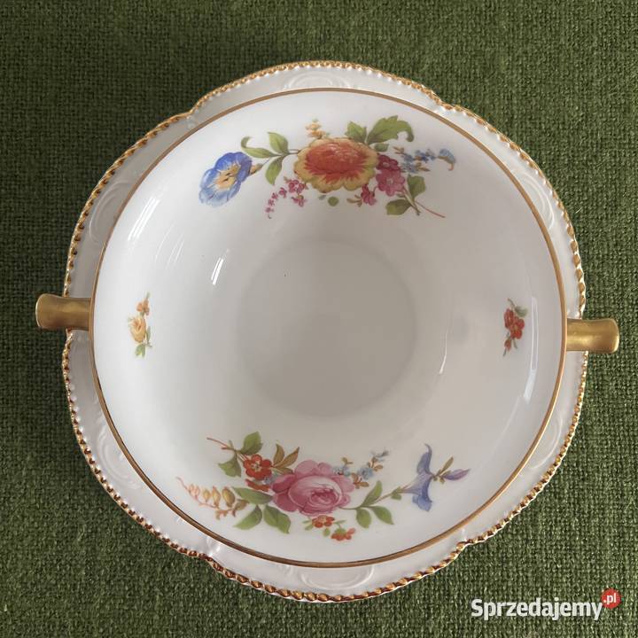 Bulionówki Rosenthal Sanssouci bogato zdobione Nowy Sącz sprzedam