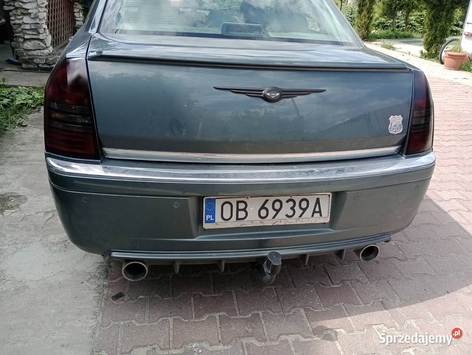 Chrysler 300c 30crd anglik zarejestrowany mapie Zawiercie