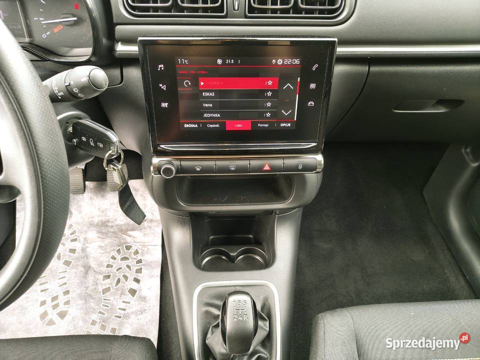CITROEN C3 Bezwypadkowy 2023r Jedyne 28000 wielofunkcyjna kierownica Zarszyn