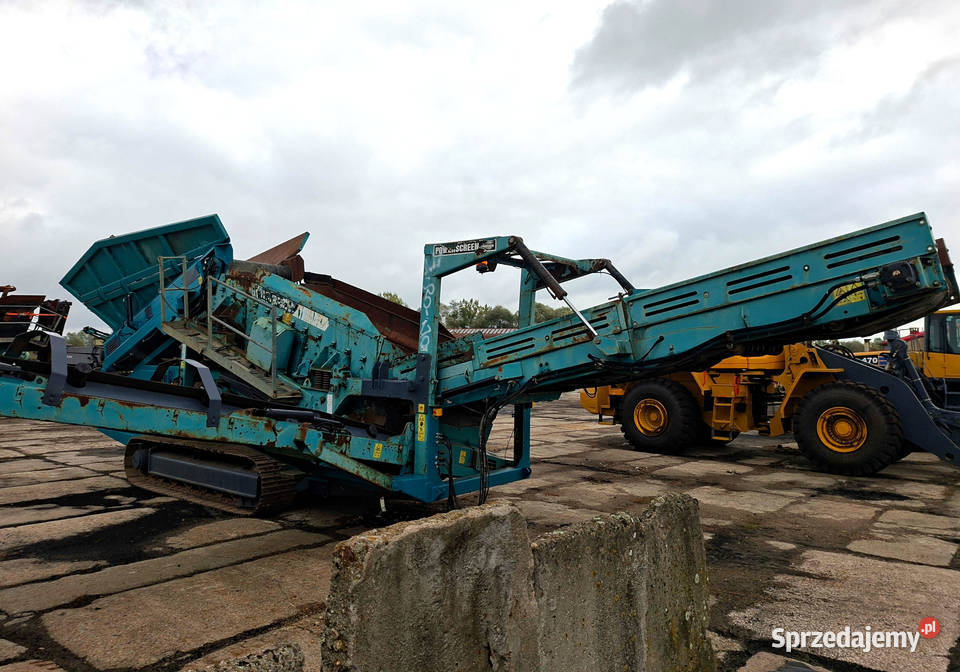 Przesiewacz Powerscreen Warrior 1400 Zator