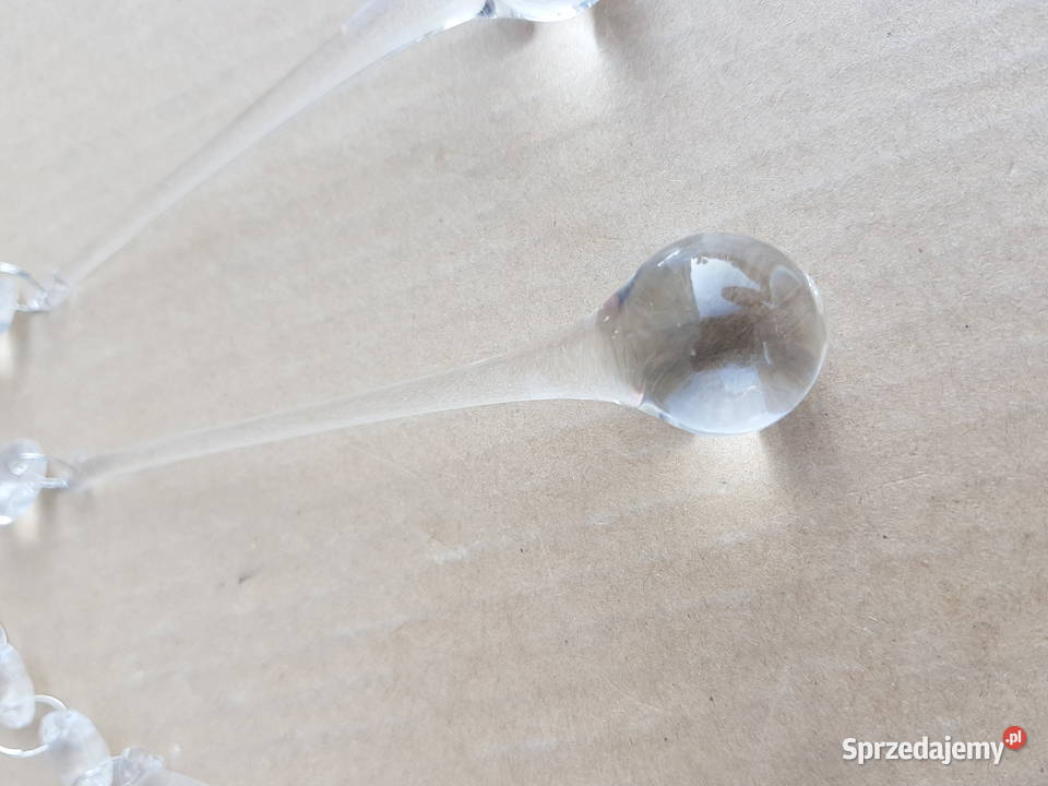 Klosz kropla sopelek do lampy PRZEZROCZYSTY 5 Warszawa