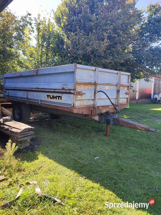 Przyczepa jednoosiowa 7 ton nieuszkodzony Międzyrzec Podlaski