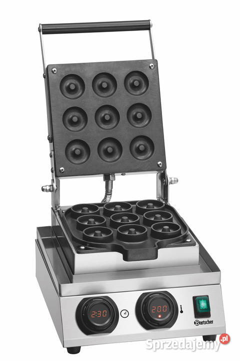 Gofrownica aluminiowa gofry donaty timer