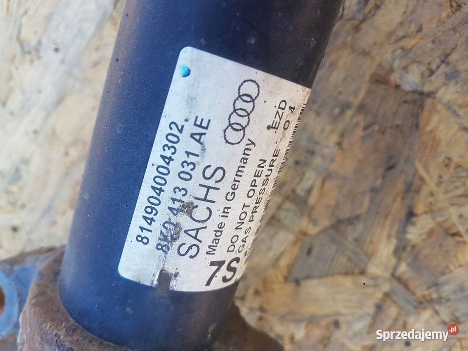 AMORTYZATOR PRAWY PRZÓD AUDI A4 B8 A5 osobowe Zawieszenie i amortyzacja Przystajń