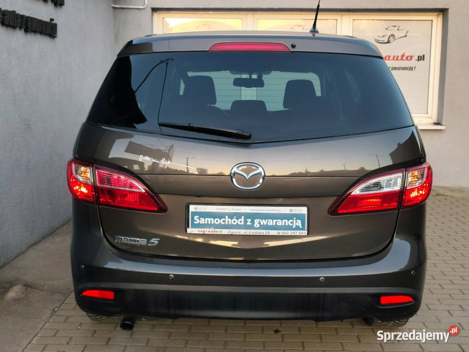 Mazda 5 7 osób I wł bezwypadkowy serwis bogata elektryczne lusterka Zgierz sprzedam
