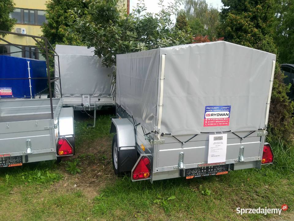 NOWA Przyczepa lekka Rydwan EURO A 750B2 towarowe