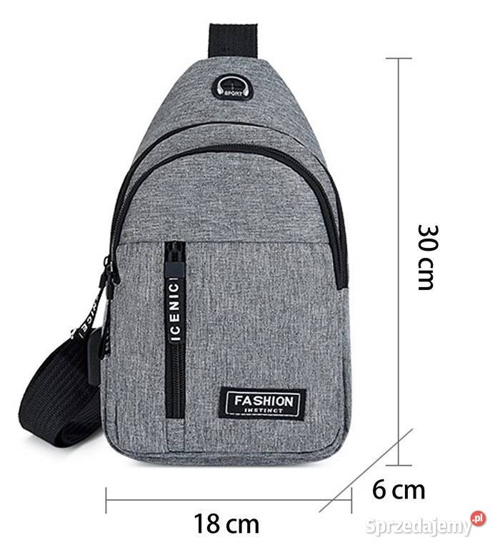 Torba Sportowa Plecy i Klatkę Piersiową łódzkie Sieradz