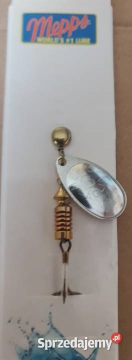 Obrotówki wirówki blachy Mepps Komplet 4 kujawsko-pomorskie Rogowo