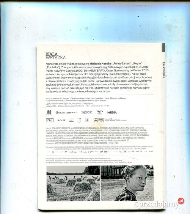 Biała wstążka Film DVD Filmy Szczecin