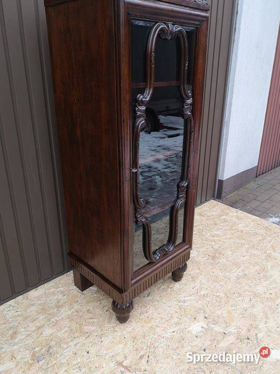 Witryna Biblioteka Słupek Stary Antyk Unikat sprzedam