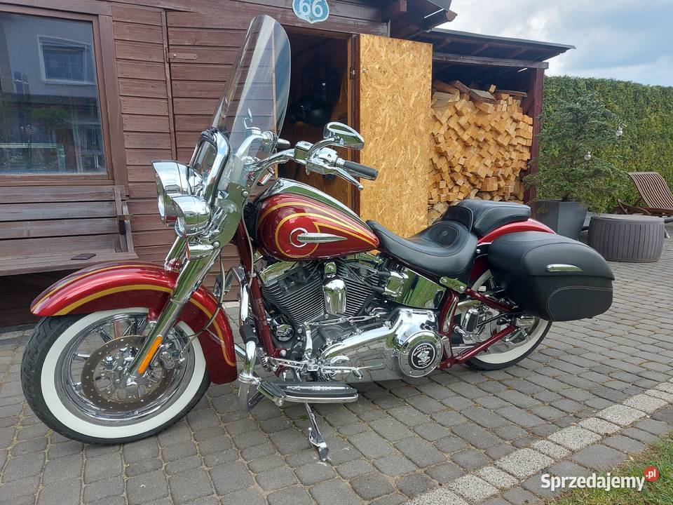 Piękny HarleyDavidson Softail deluxe screamin Krapkowice