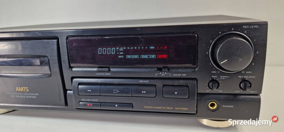 Magnetofon Cassette Deck Aiwa ADF550 AD F550 Międzychód