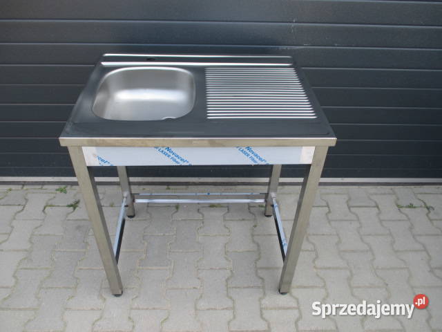 Zlew Gastronomiczny 1 Komorowy Z Półką 806085 Ostrów Wielkopolski