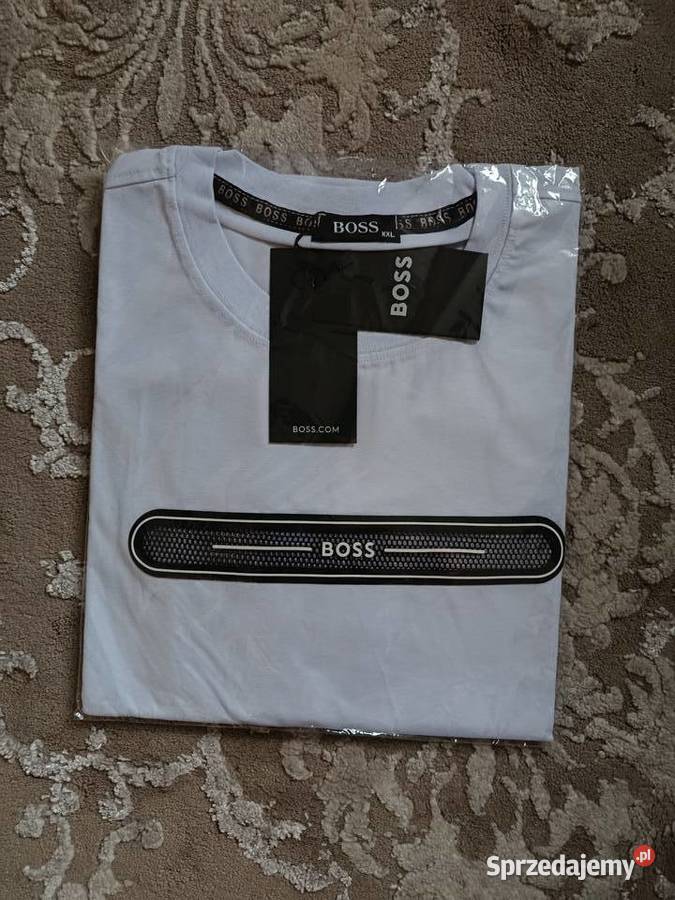 Tshirt męski Hugo Boss idealny na co dzień Białystok