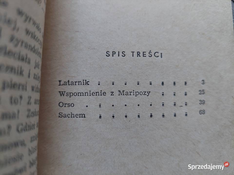 LatarnikWspomnienie z Maripozy Orso Sachem miękka