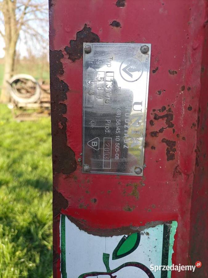 Pług unia tur 3 Kverneland Przewodów