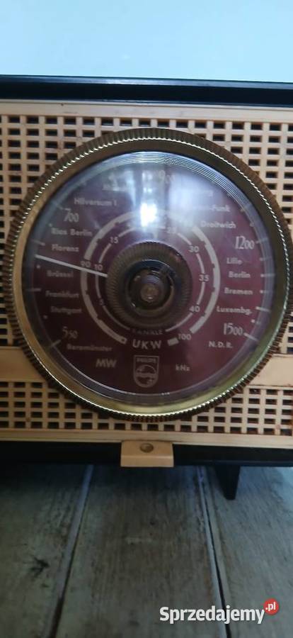 Radio lampowe firmy Philips