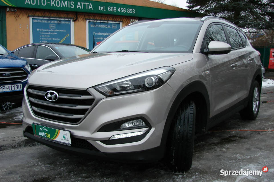 Hyundai Tucson 17 CRDI 117 Bogata Wersja III lakier metallic wielkopolskie Piła