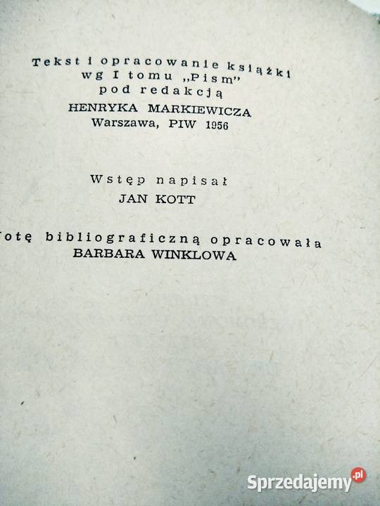 Norwid dzieła Poematy antykwariaty Bródno Warszawa