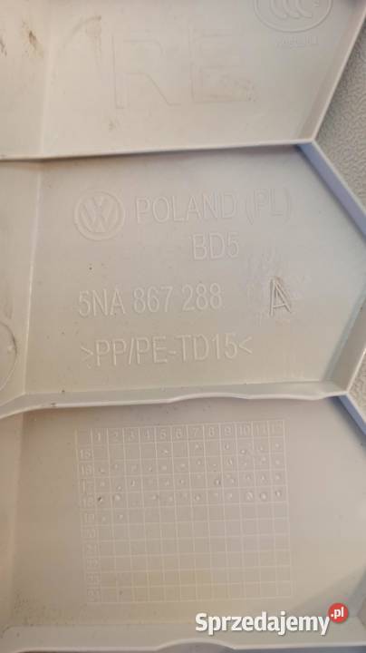 OSŁONA SŁUPKA PRAWY TYŁ VW TIGUAN II 5NA867288A dolnośląskie