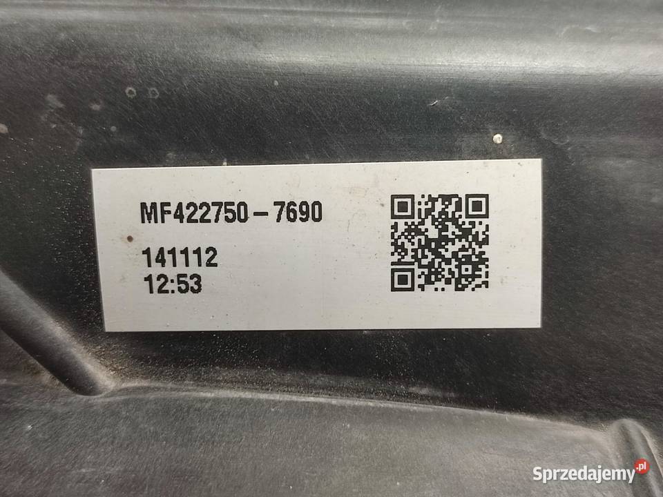OBUDOWA WENTYLATORA HONDA CRV IV 20 20122018 Wentylatory chłodnicy Układ chłodzenia