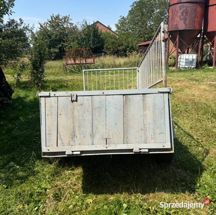 Wózek rolniczy przyczepa jednoosiowa nieuszkodzony Kraśnik sprzedam
