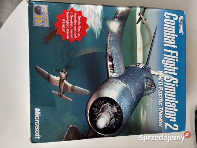 Microsoft Combat Flight Simulator 2 BIG BOX Kultura i Rozrywka Wałbrzych sprzedam