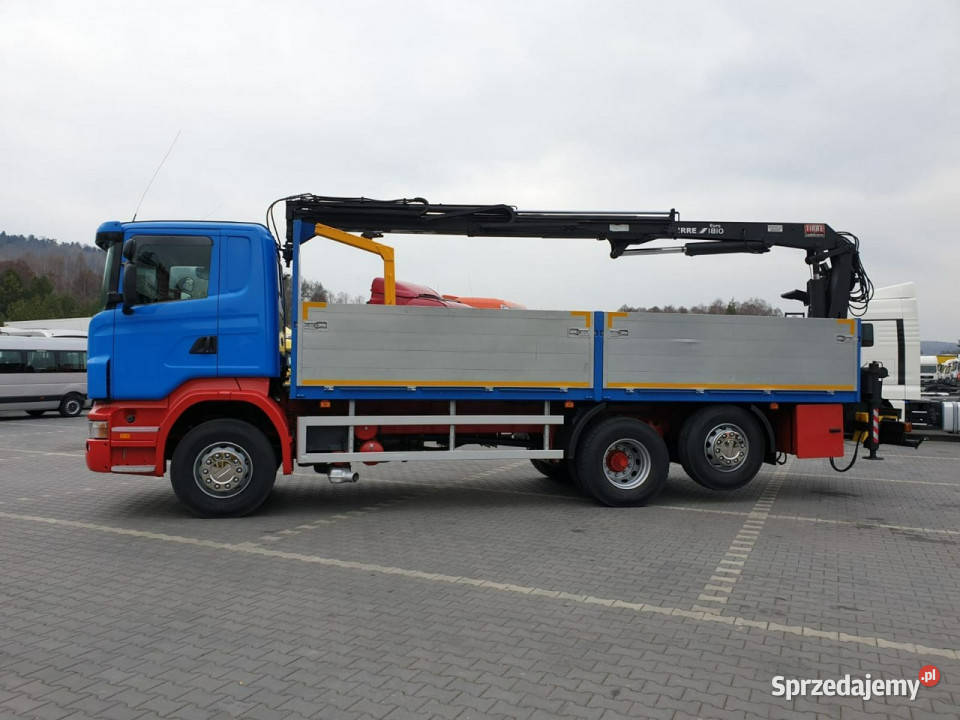 Scania R 400 LB 6x2 HDS Budowlanka Widły Oś Samochody ciężarowe Widełki
