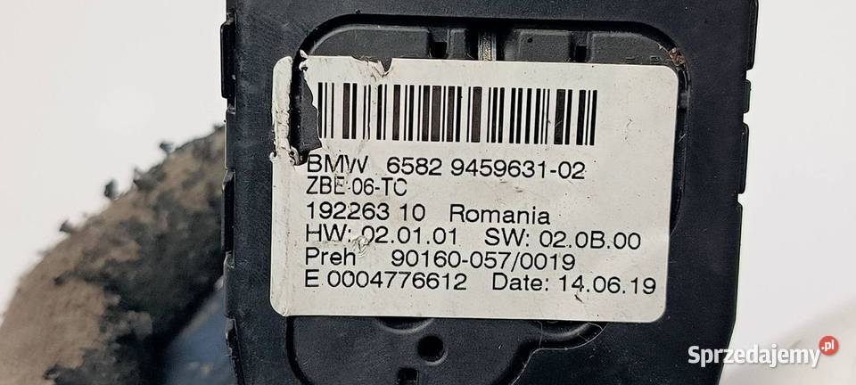 PRZYCISK BMW X4 M F98 KONTROLER IDRIVE 9459631 Pozostałe Lipno