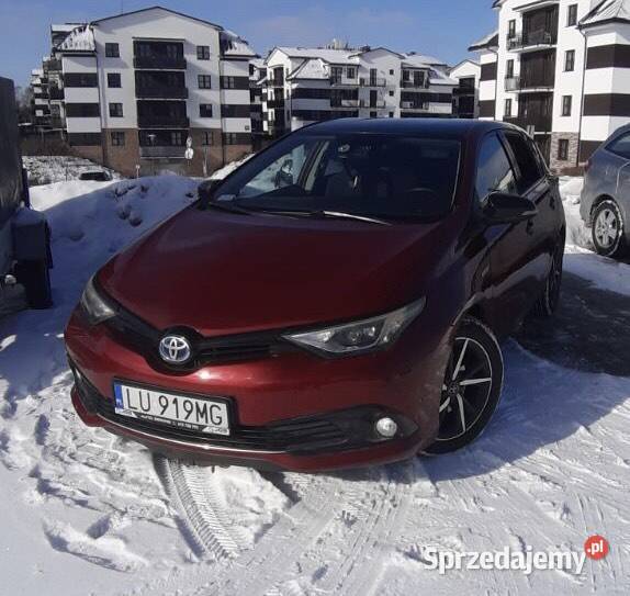 Toyota Auris II 2017 Hybryda LPG Prestige HB autoalarm Lublin