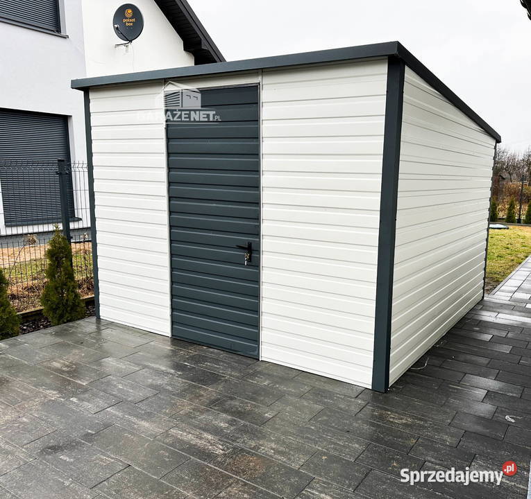 DOMEK OGRODOWY SCHOWEK GARAŻ 4m x 3 OKNO DRZWI Łapanów sprzedam